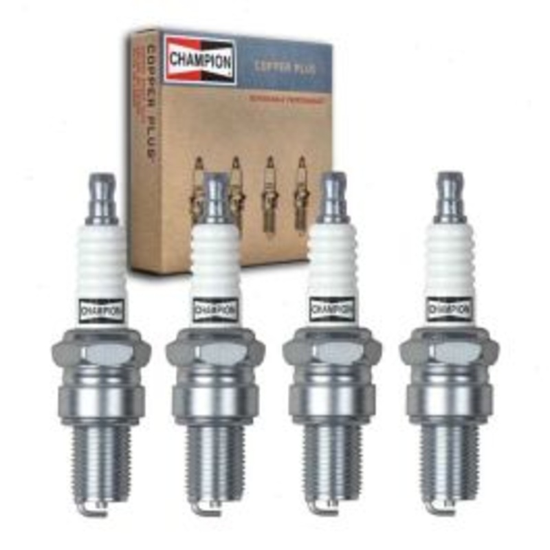 4 pc Champion Copper Plus Spark Plugs for 1962-1963 Riley 4 72 1.6L L4