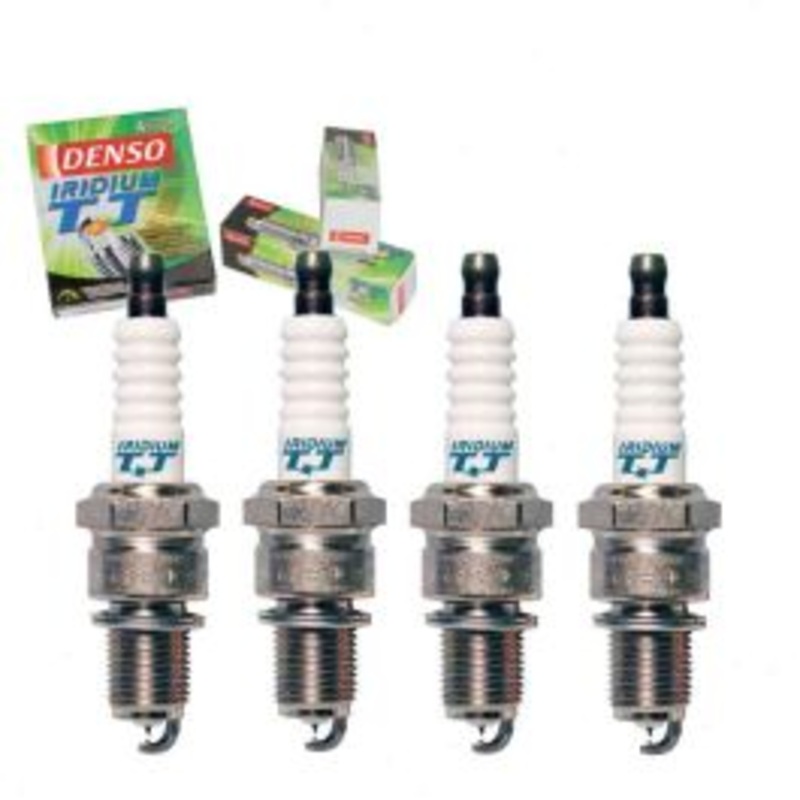4 pc DENSO Iridium TT Spark Plugs for 1972-1974 Nissan 620 Pickup 1.6L 1.8L L4