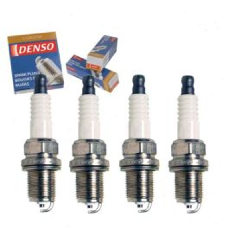 4 pc DENSO Standard U-Groove Spark Plugs for 2002-2007 Mitsubishi Lancer 2.0L L4