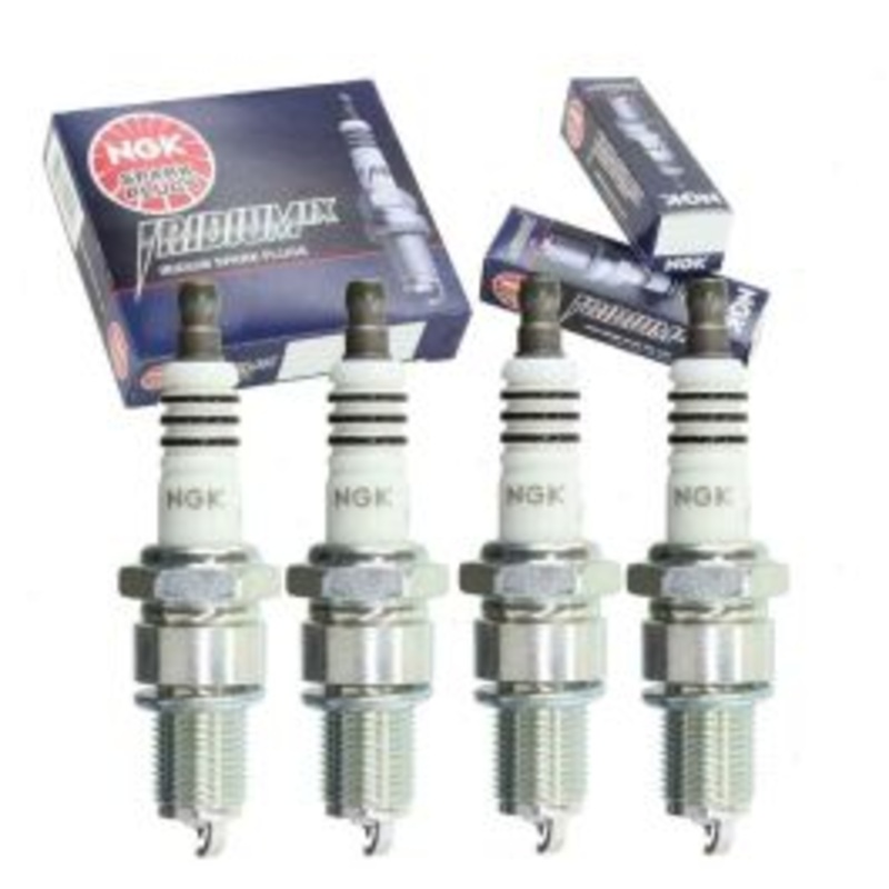 4 pc NGK Iridium IX Spark Plugs for 1979-1982 Dodge D50 2.6L L4