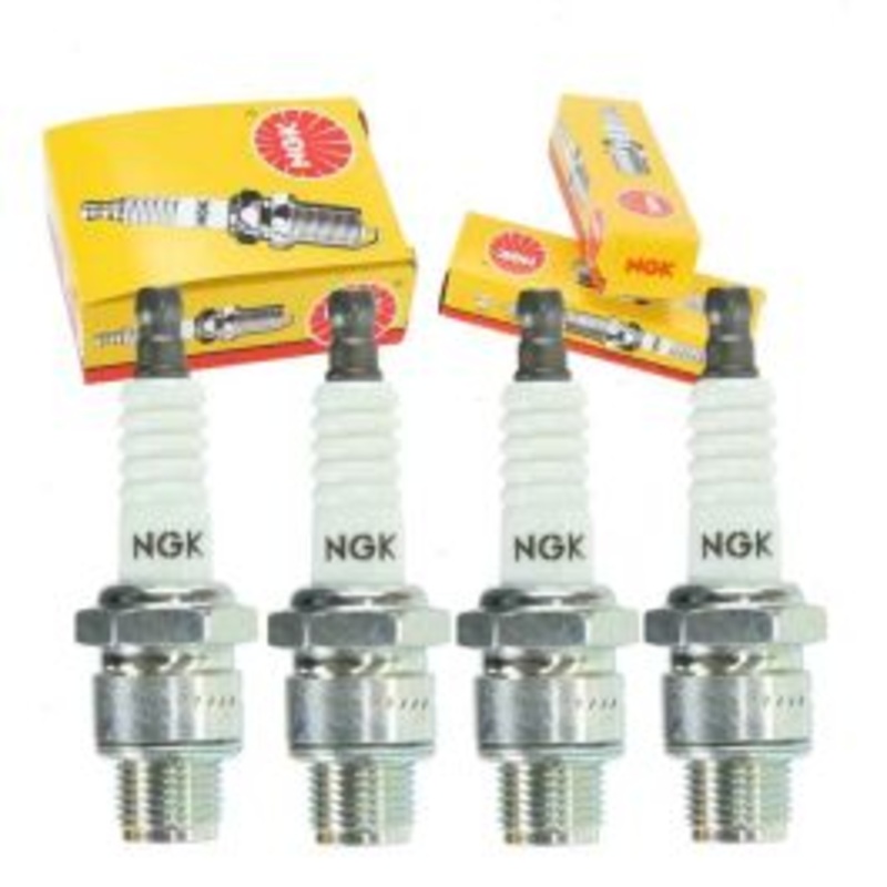 4 pc NGK Standard 6431 BU8H Spark Plugs