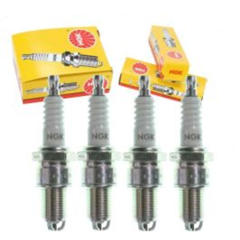 4 pc NGK Standard Spark Plugs for 1986-1989 Peugeot 505 2.2L L4