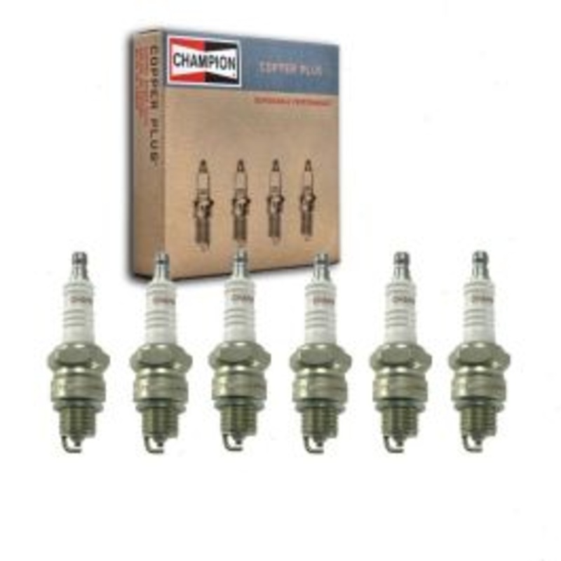 6 pc Champion Copper Plus Spark Plugs for 1965-1967 Jeep J-3600 3.8L L6