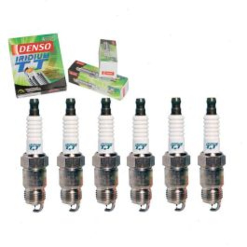 6 pc DENSO Iridium TT Spark Plugs for 1980-1984 Pontiac Phoenix 2.8L V6