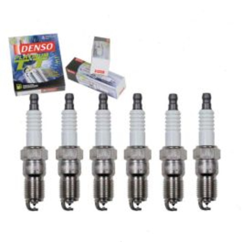 6 pc DENSO Platinum TT Spark Plugs for 1990-2001 Chevrolet Lumina 3.1L 3.4L 3.8L V6