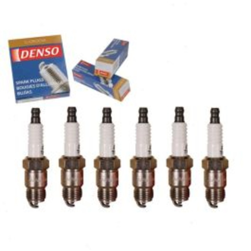 6 pc DENSO Standard U-Groove Spark Plugs for 1980-1984 Chevrolet Caprice 3.8L V6