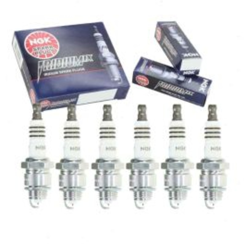 6 pc NGK Iridium IX Spark Plugs for 1968-1969 International 1300B 3.9L L6