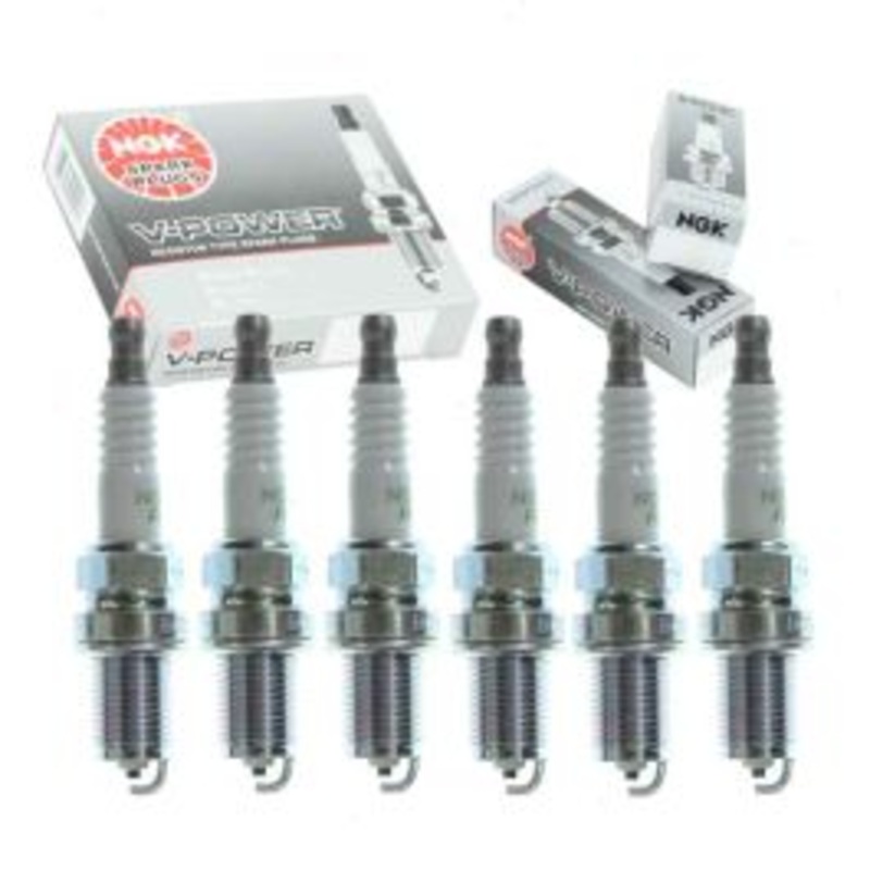 6 pc NGK V-Power Spark Plugs for 1990-1991 Lexus ES250 2.5L V6