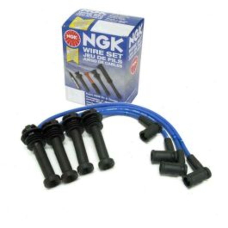 NGK Spark Plug Wire Set for 1999-2000 Ford Contour 2.0L L4