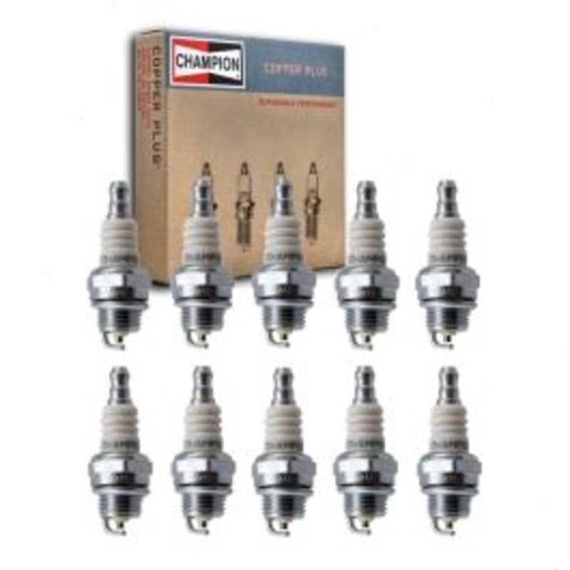 10 pc Champion Copper Plus 859 RCJ7Y Spark Plugs