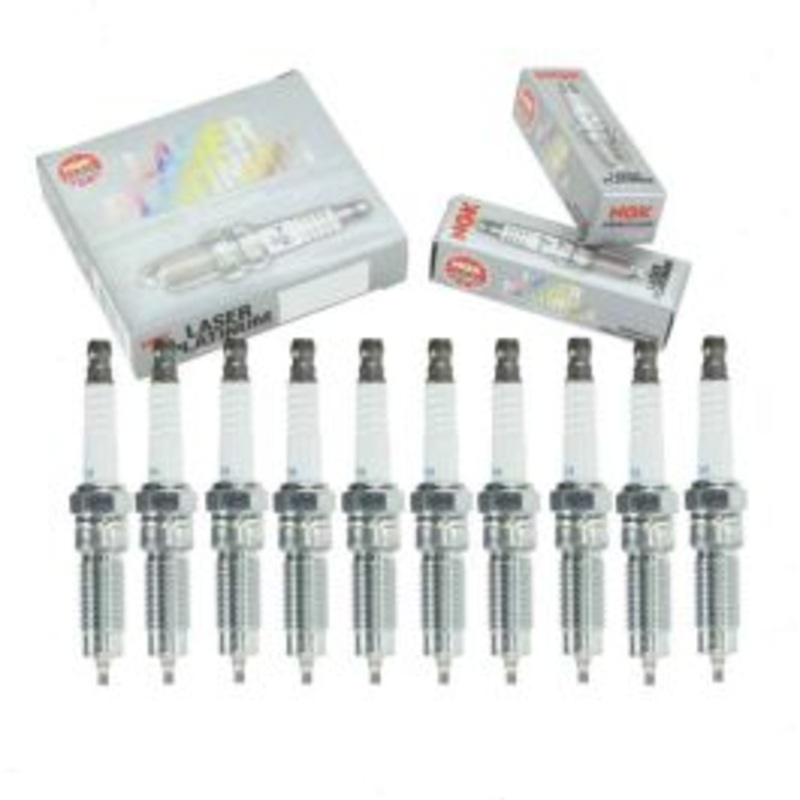 10 pc NGK Laser Platinum Spark Plugs for 2008-2010 Ford F-250 Super Duty 6.8L V10