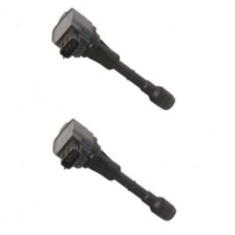 2 pc Hitachi Rear Ignition Coils for 2009-2011 Infiniti FX50 5.0L V8