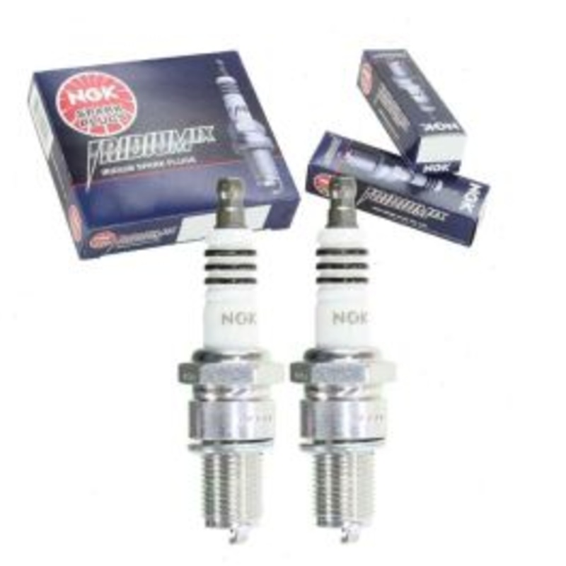 2 pc NGK Iridium IX 6747 BR8EIX SOLID Spark Plugs