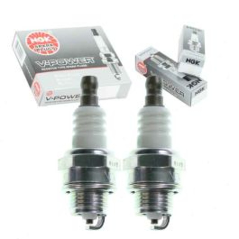 2 pc NGK V-Power 2218 BPMR8Y Spark Plugs