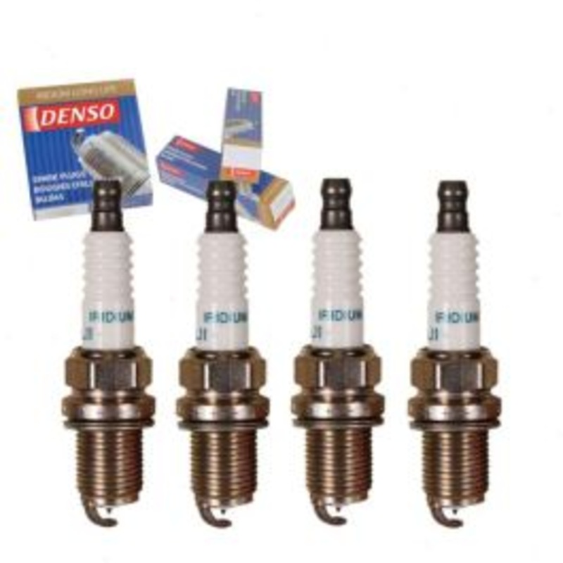 4 pc DENSO Iridium Long Life Spark Plugs for 2010-2011 Saab 9-3X 2.0L L4