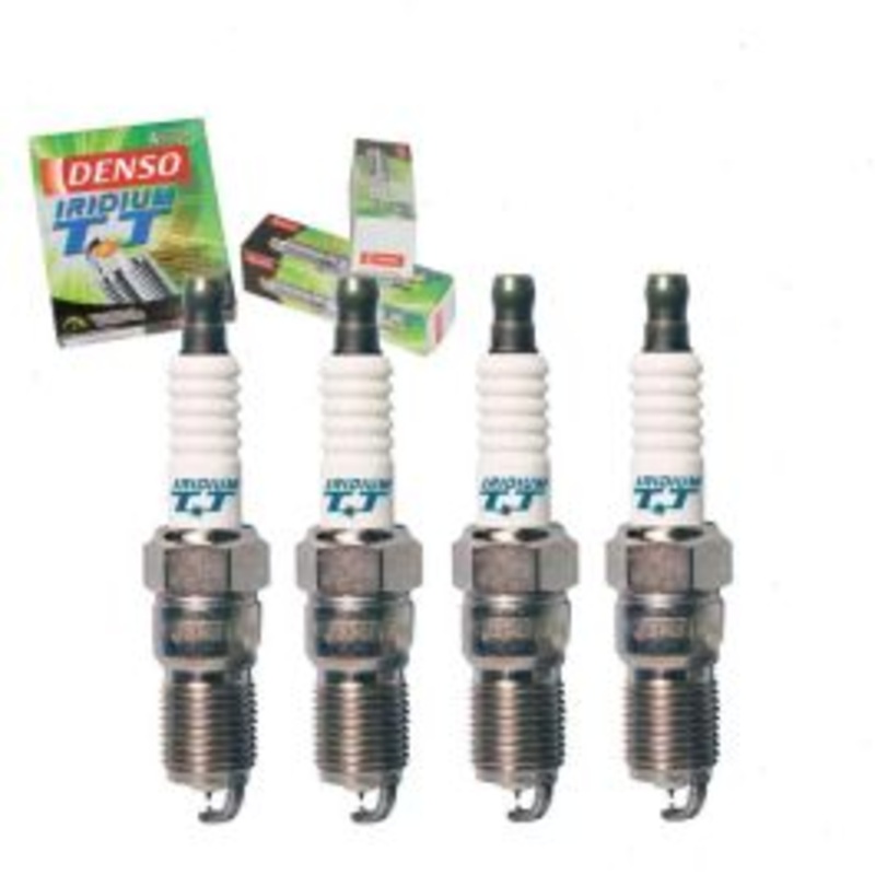 4 pc DENSO Iridium TT Spark Plugs for 1979-1986 Mercury Capri 2.3L L4
