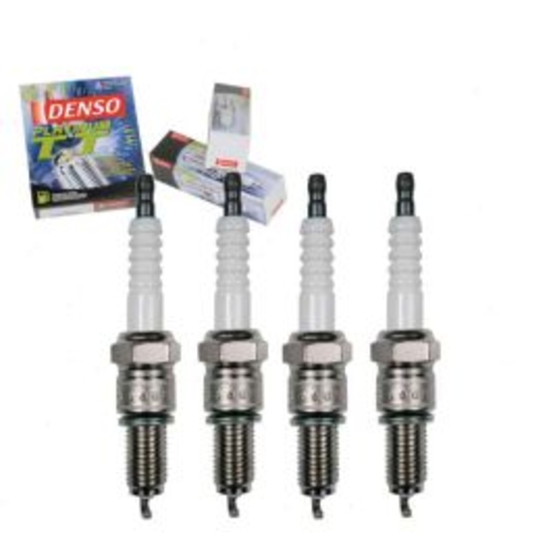 4 pc DENSO Platinum TT Spark Plugs for 1969-1973 Toyota Pickup 1.9L 2.0L L4