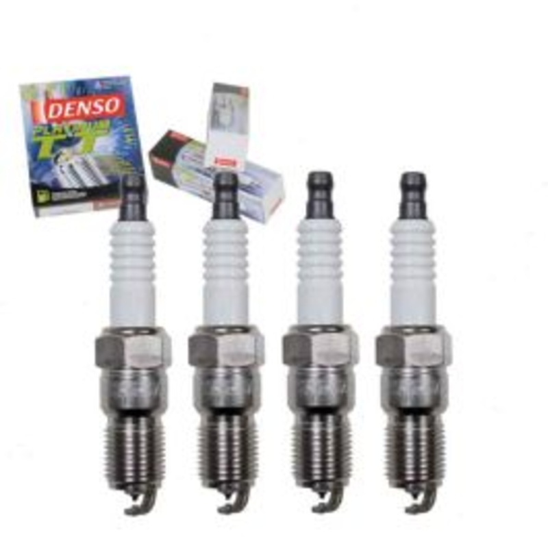 4 pc DENSO Platinum TT Spark Plugs for 1984-1986 Mercury Cougar 2.3L L4
