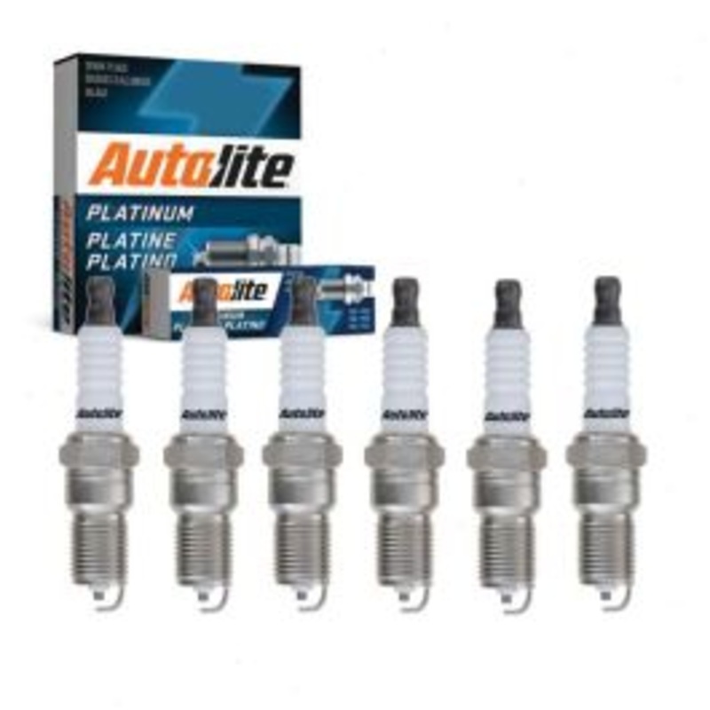 6 pc Autolite Platinum Spark Plug for 2001-2002 Oldsmobile Aurora 3.5L V6