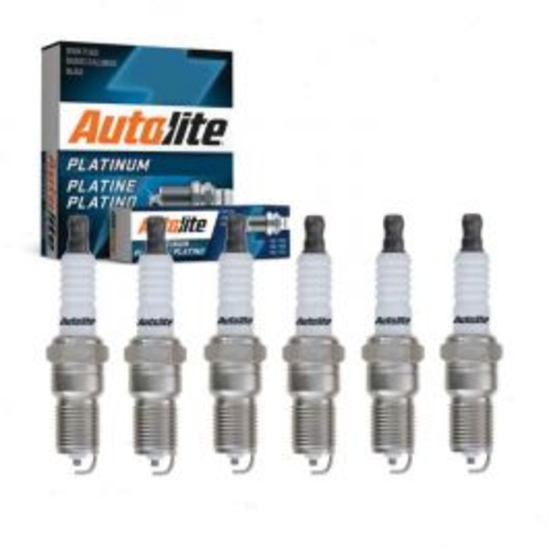 6 pc Autolite Platinum Spark Plug for 2003-2008 Jaguar X-Type 2.5L 3.0L V6