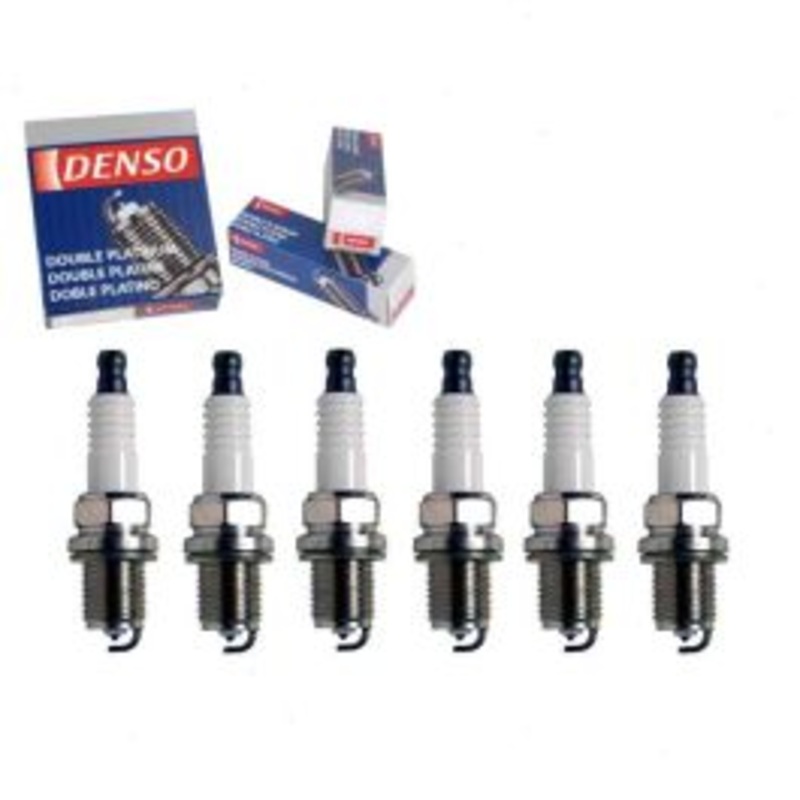 6 pc DENSO Double Platinum Spark Plugs for 2005-2008 Hyundai Tiburon 2.7L V6