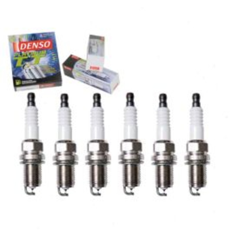 6 pc DENSO Platinum TT Spark Plugs for 1993-1997 Infiniti J30 3.0L V6
