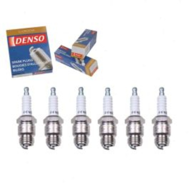6 pc DENSO Standard U-Groove Spark Plugs for 1960-1970 Ford Falcon 2.8L 3.3L 4.1L L6