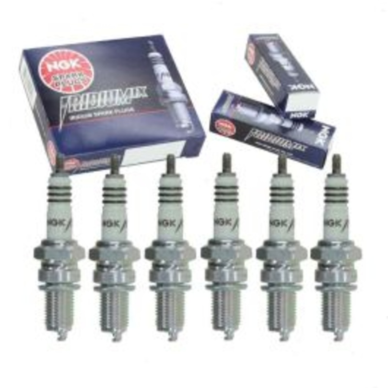 6 pc NGK Iridium IX 6681 DR8EIX Spark Plugs
