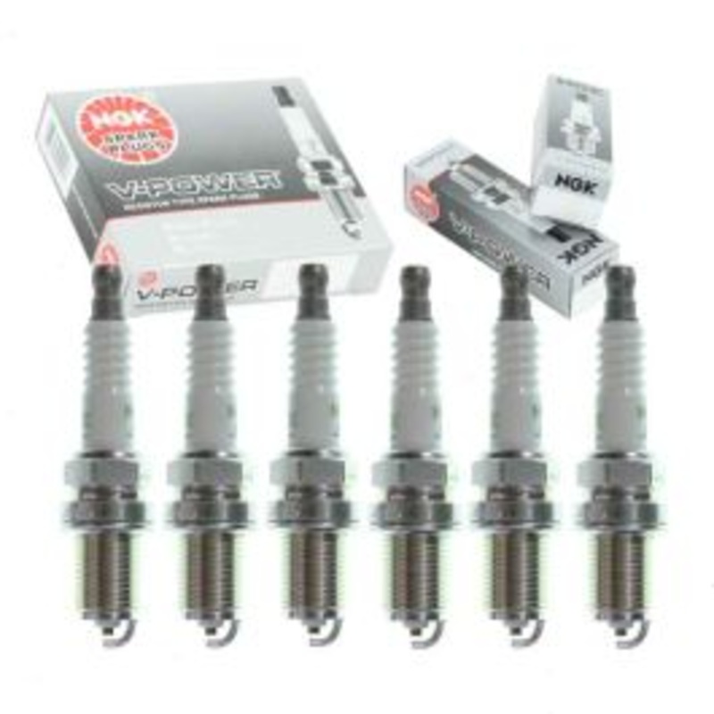 6 pc NGK V-Power Spark Plugs for 1997-2001 Cadillac Catera 3.0L V6