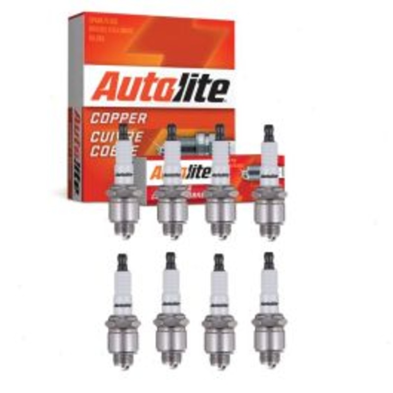 8 pc Autolite Copper Core Spark Plugs for 1955 GMC 100-22 5.2L 5.3L V8