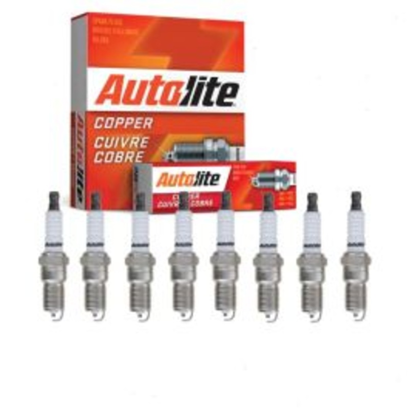 8 pc Autolite Copper Core Spark Plugs for 1993 Cadillac 60 Special