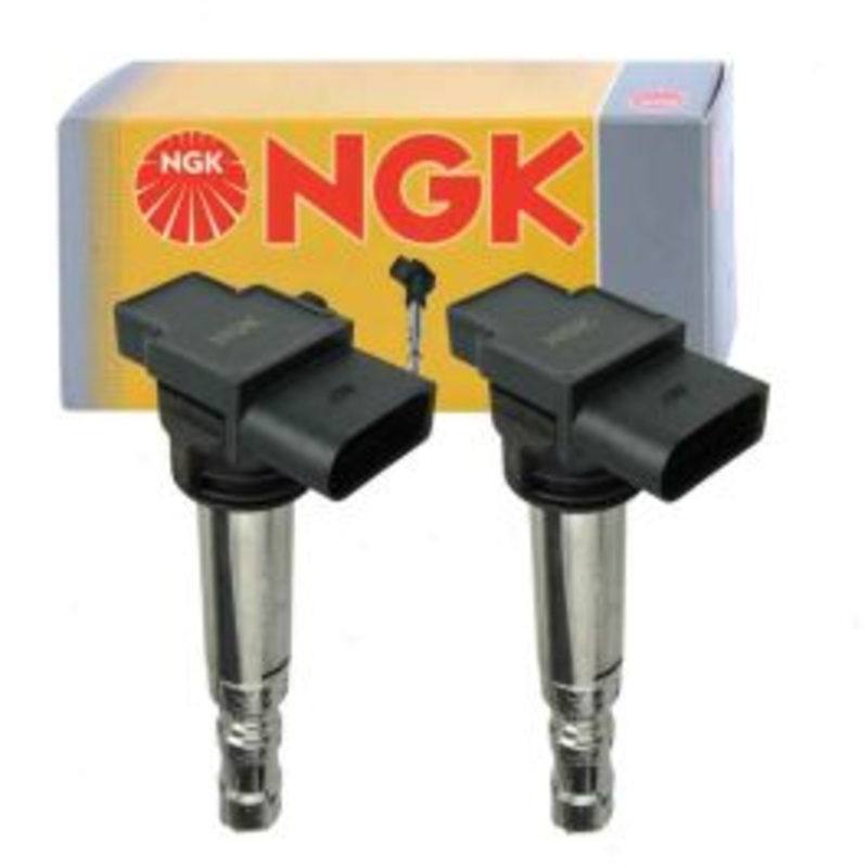 2 pc NGK 48689 U5017 Ignition Coils