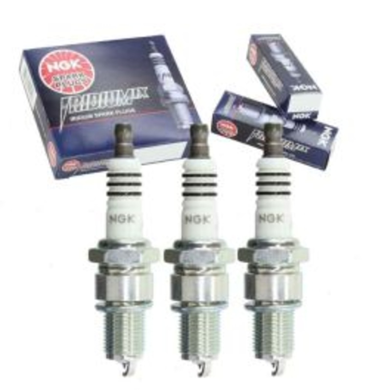 3 pc NGK Iridium IX Spark Plugs for 1988-1992 Daihatsu Charade 1.0L L3