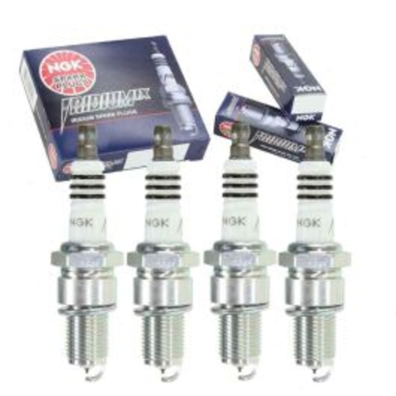 4 pc NGK Iridium IX Spark Plugs for 1981-1989 Isuzu I-Mark 1.5L 1.8L L4