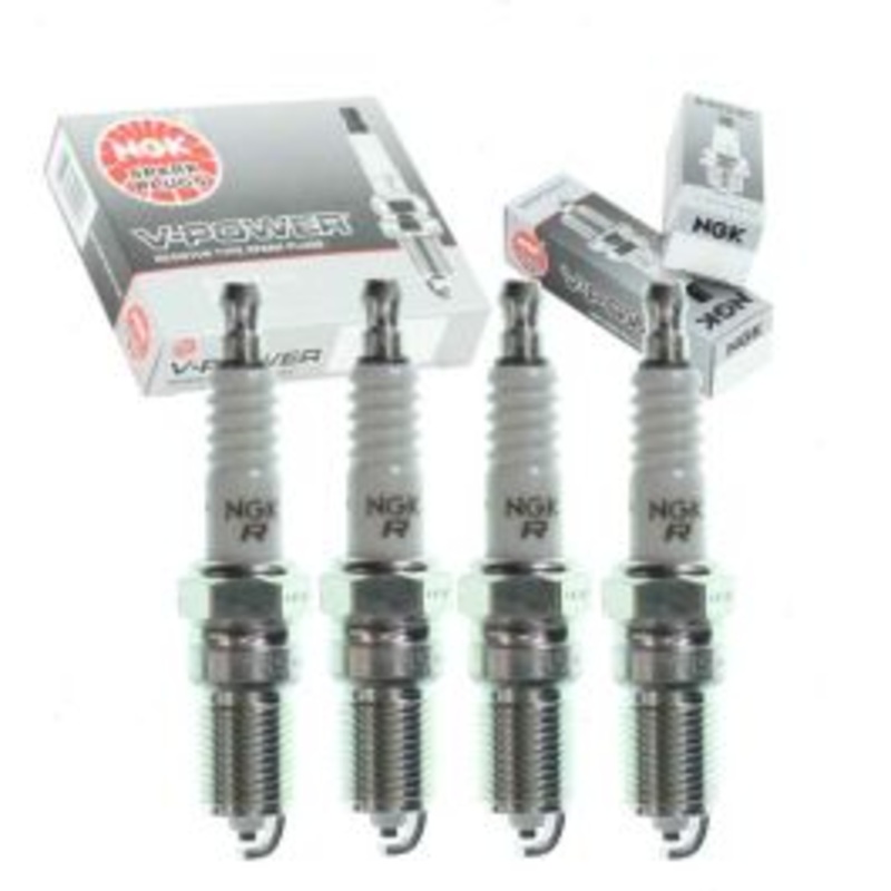 4 pc NGK V-Power Spark Plugs for 1983-2009 Ford Ranger 2.0L 2.3L L4