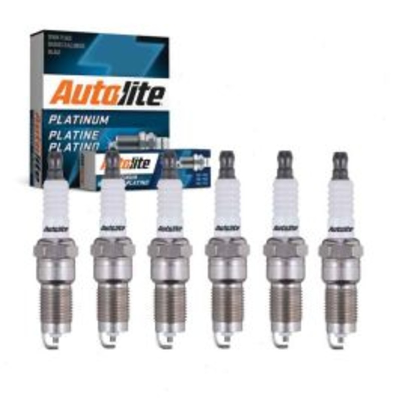6 pc Autolite Platinum Spark Plug for 1984-1997 Mercury Cougar 3.8L V6