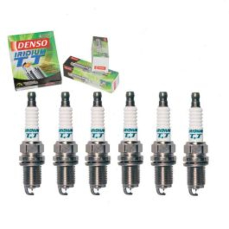 6 pc DENSO Iridium TT Spark Plugs for 1996-2000 BMW 328i 2.8L L6