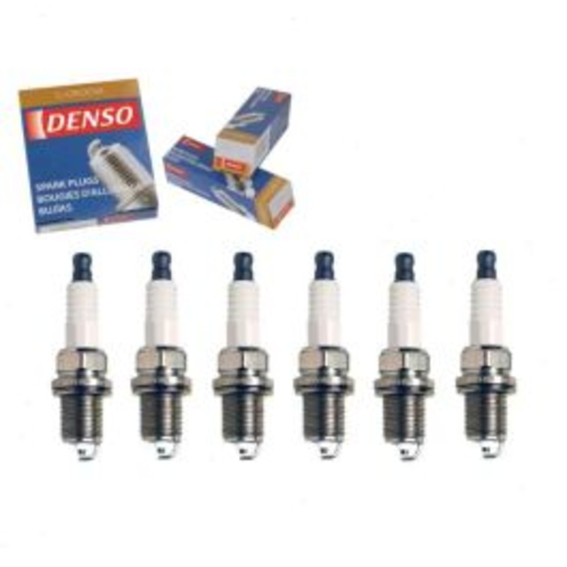 6 pc DENSO Standard U-Groove Spark Plugs for 1995 Nissan Pickup 3.0L V6