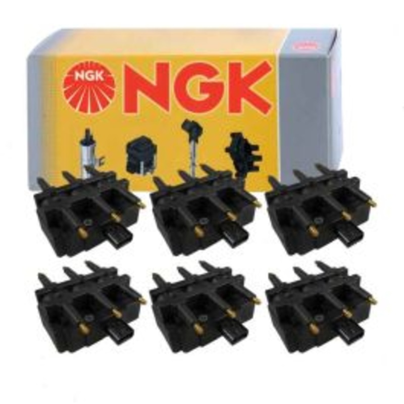 6 pc NGK 48695 U2057 Ignition Coils