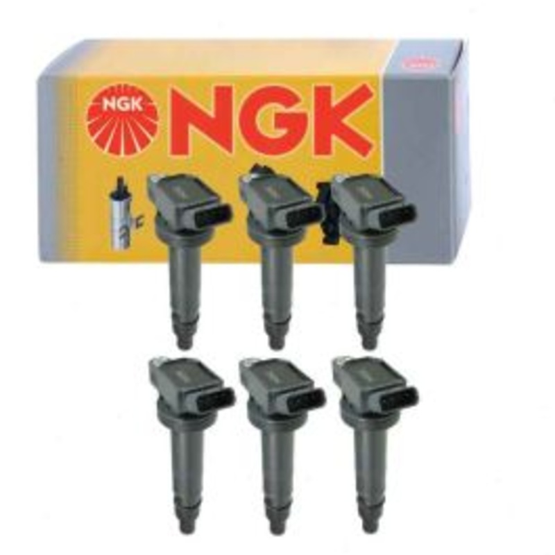 6 pc NGK Ignition Coils for 2005-2015 Toyota Tacoma 4.0L V6