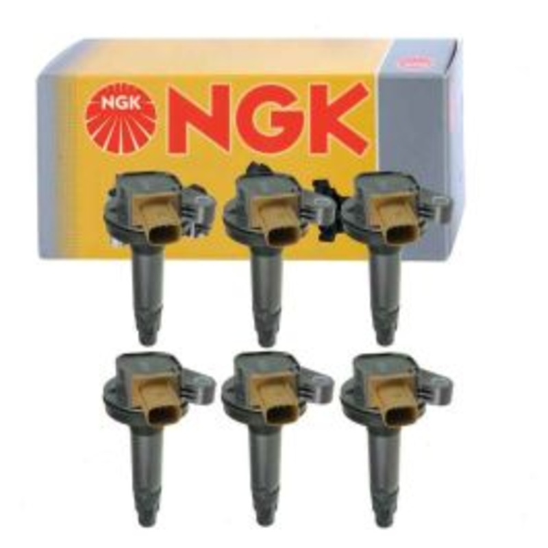 6 pc NGK Ignition Coils for 2015-2017 Ford Expedition 3.5L V6