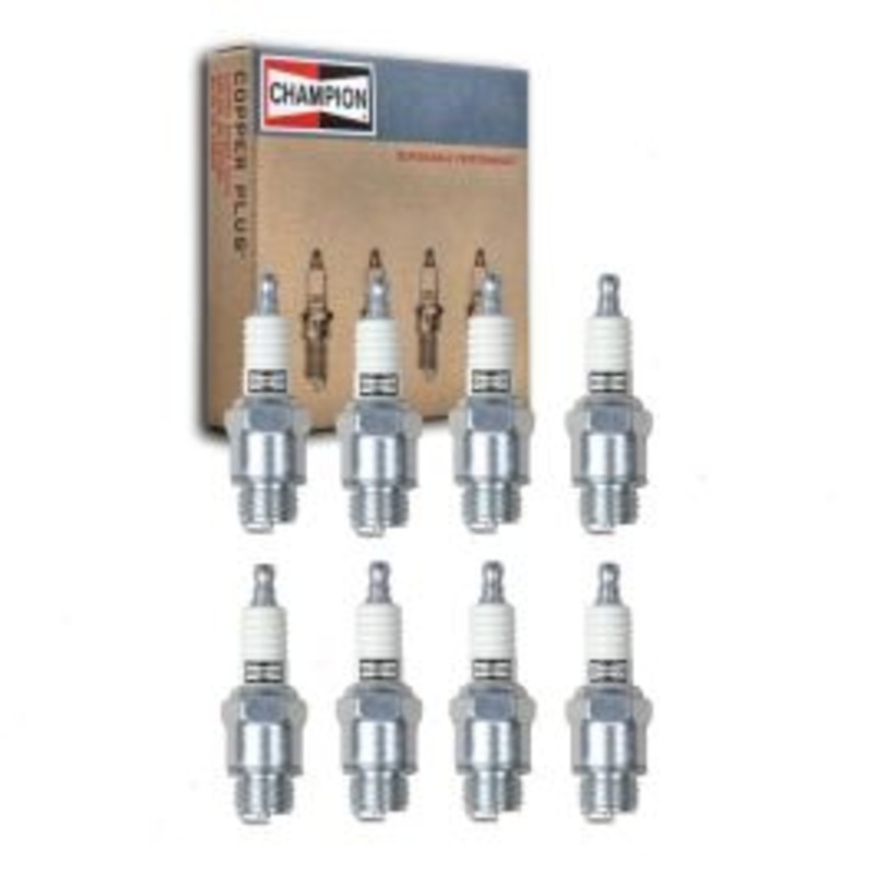 8 pc Champion Industrial Spark Plugs for 1933 Nash Standard 4.1L L8