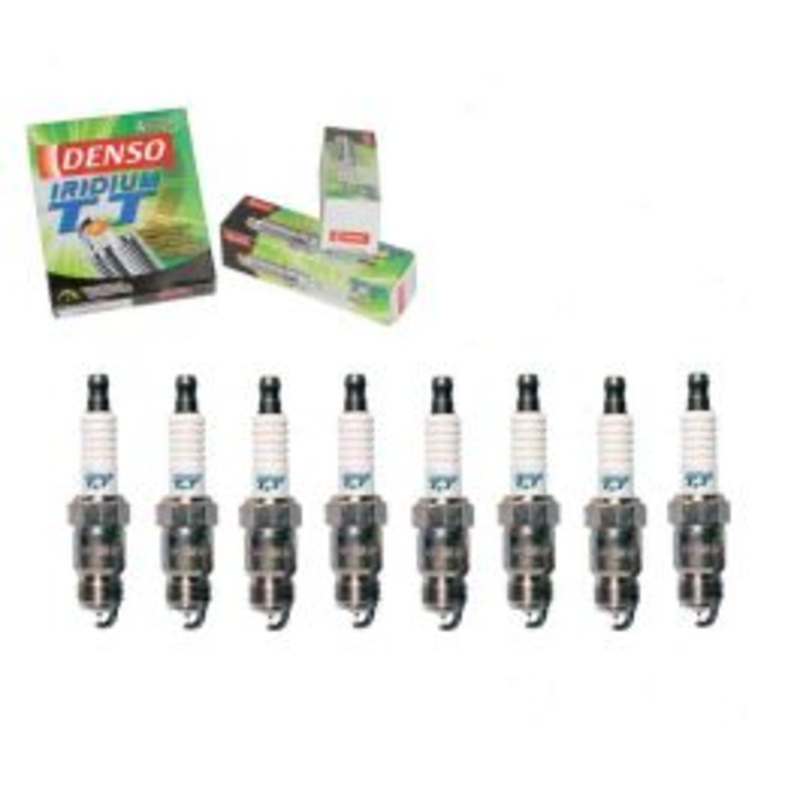8 pc DENSO Iridium TT Spark Plugs for 1987-1988 Chevrolet R30 5.7L 7.4L V8