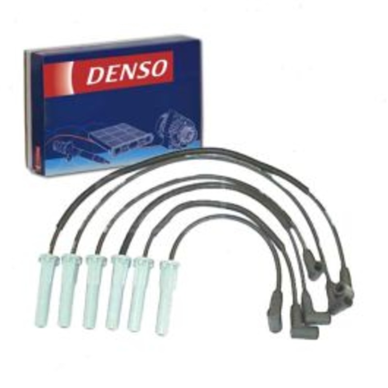 DENSO Spark Plug Wire Set for 1998-2000 Plymouth Voyager 3.3L 3.8L V6