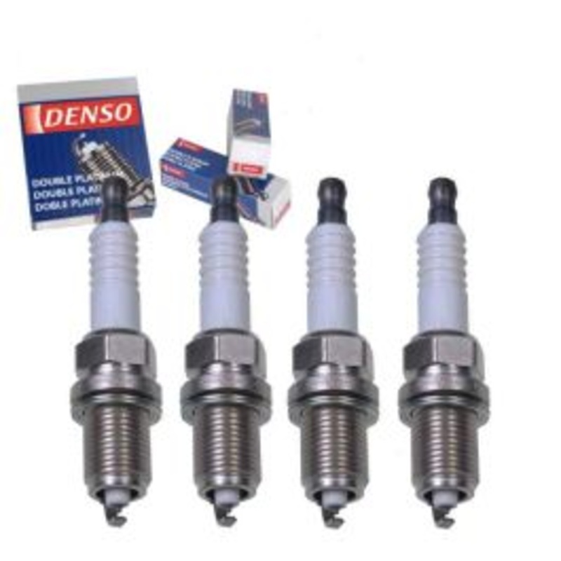 4 pc DENSO Double Platinum Spark Plugs for 2001-2005 Toyota Echo 1.5L L4