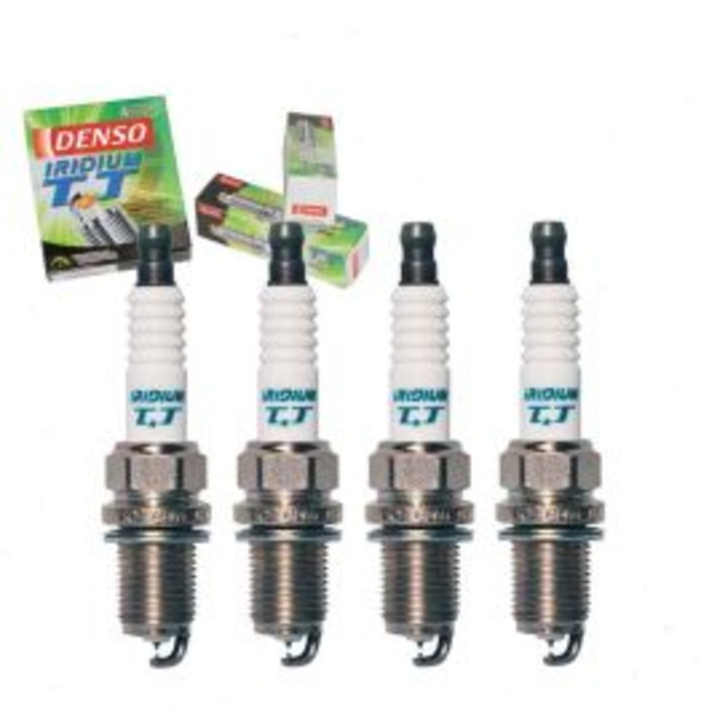 4 pc DENSO Iridium TT Spark Plugs for 1997-1998 Mercedes-Benz C230 2.3L L4