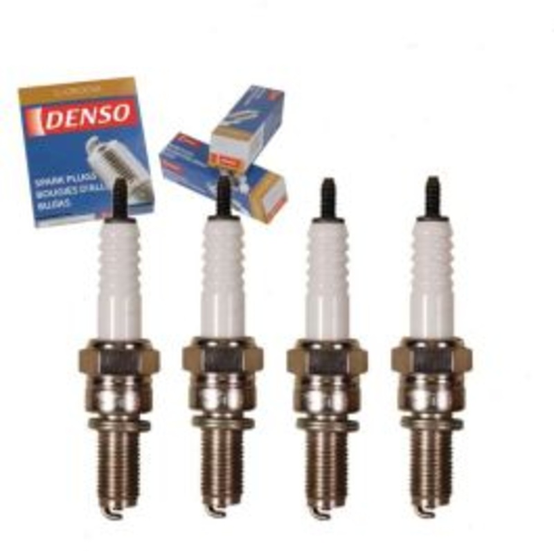 4 pc DENSO Standard U-Groove Spark Plugs for 1979-1982 Dodge D50 2.6L L4