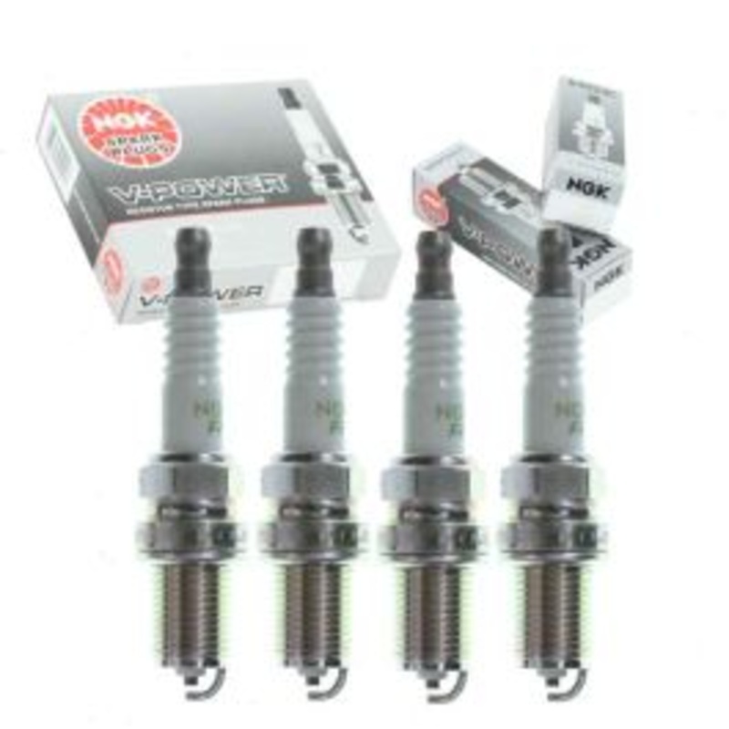 4 pc NGK V-Power Spark Plugs for 1982-1994 Morgan 4 4 1.6L L4