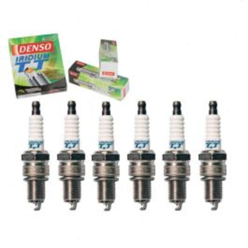 6 pc DENSO Iridium TT Spark Plugs for 1961-1967 Dodge D300 Series 3.7L L6