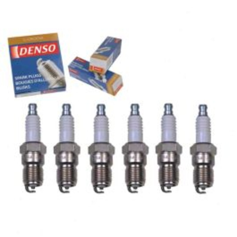 6 pc DENSO Standard U-Groove Spark Plugs for 1995-2003 Ford Windstar 3.0L 3.8L V6